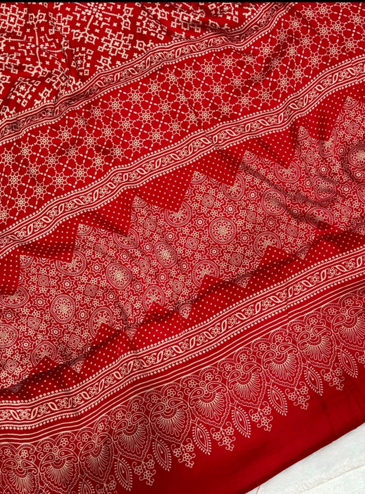 RED PATOLA SAREE